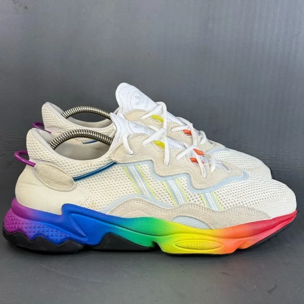 Adidas Ozweego 'Pride' athletic sneaker shoes men’s size 10